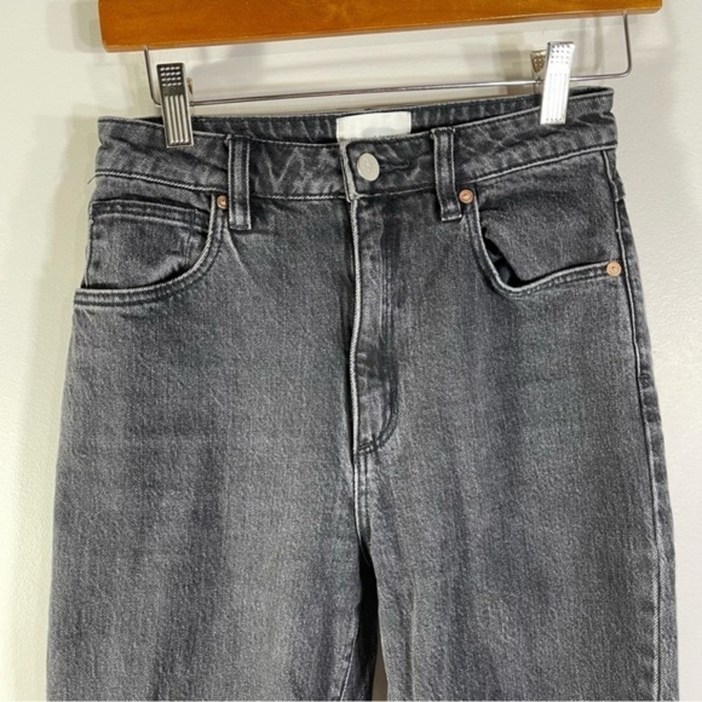 Abrand Jeans Distressed Skinny Jean Size 26 Color Black - Picture 4 of 13